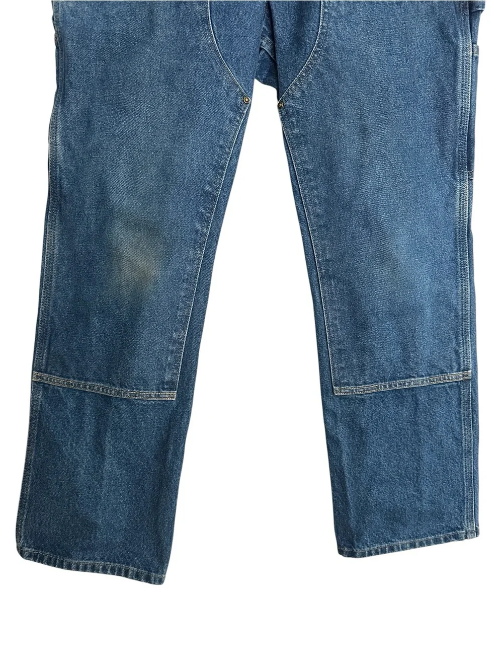 CARHARTT B07 Double Knee Logger Jeans 36x30 Relaxed Fit Workwear Carpenter Denim
